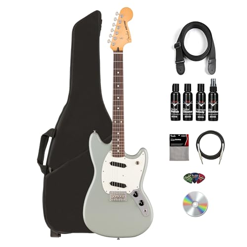 Fender Player II Mustang - Cactus Gray w/ Cleaning Kit