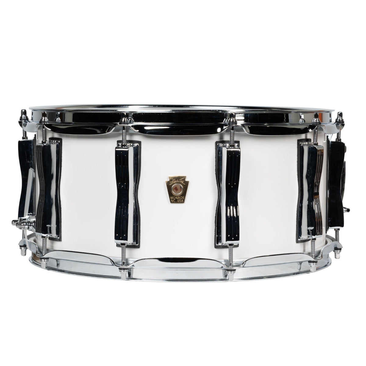 Ludwig Classic Maple 6.5x14 Snare Drum - White Cortex
