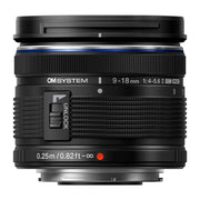OM System M.Zuiko Digital ED 9-18mm f/4-5.6 II Ultra Wide Zoom Lens