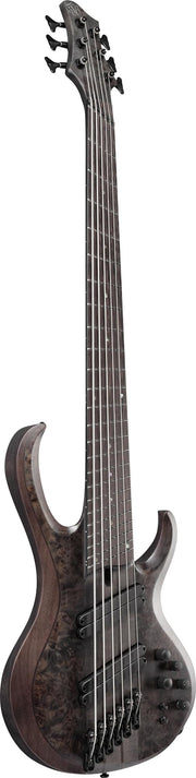Ibanez BTB806MS 6-String Electric Bass - Transparent Gray Flat w/ Gig Bag
