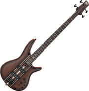 Ibanez Premium SR1350B 4-string Bass Guitar - Dual Mocha Burst Flat