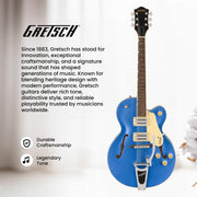 Gretsch G2420T Streamliner Hollow Body Electric Guitar - Fairlane Blue