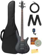 Ibanez SR300E SR Standard Electric Bass - Weathered Black w/ Gig Bag