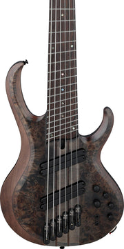 Ibanez BTB806MS 6-String Electric Bass - Transparent Gray Flat w/ Gig Bag