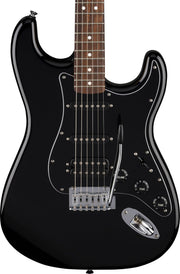 Fender Standard Stratocaster HSS - Black w/ Guitar Cleaning Kit