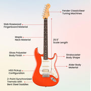 Fender Player II Stratocaster HSS - Rallye Orange