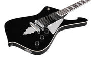 Ibanez PS60 Paul Stanley Electric Guitar - Black w/ Amplifier