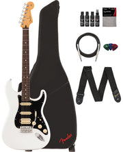 Fender Player II Stratocaster HSS - Polar White w/ Cleaning Kit
