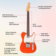 Fender Player II Telecaster - Rallye Orange
