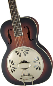 Gretsch G9240 Alligator Biscuit Round-Neck Acoustic Resonator Guitar - 2-Color Sunburst w/ Strap