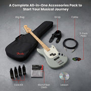 Fender Player II Mustang Bass PJ - Cactus Gray w/ Cleaning Kit