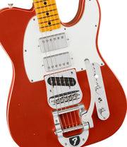 Fender Stories Collection Mike Campbell Red Dog Telecaster - Red Dog Red w/ Case