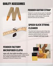Fender Standard Stratocaster HSS - Candy Cola w/ Guitar Cleaning Kit