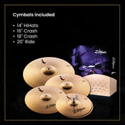 Zildjian ILHPRO I Pro Gig Cymbal Pack