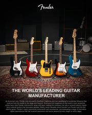 Fender Standard Precision Bass - Olympic White w/ Guitar Cleaning Kit