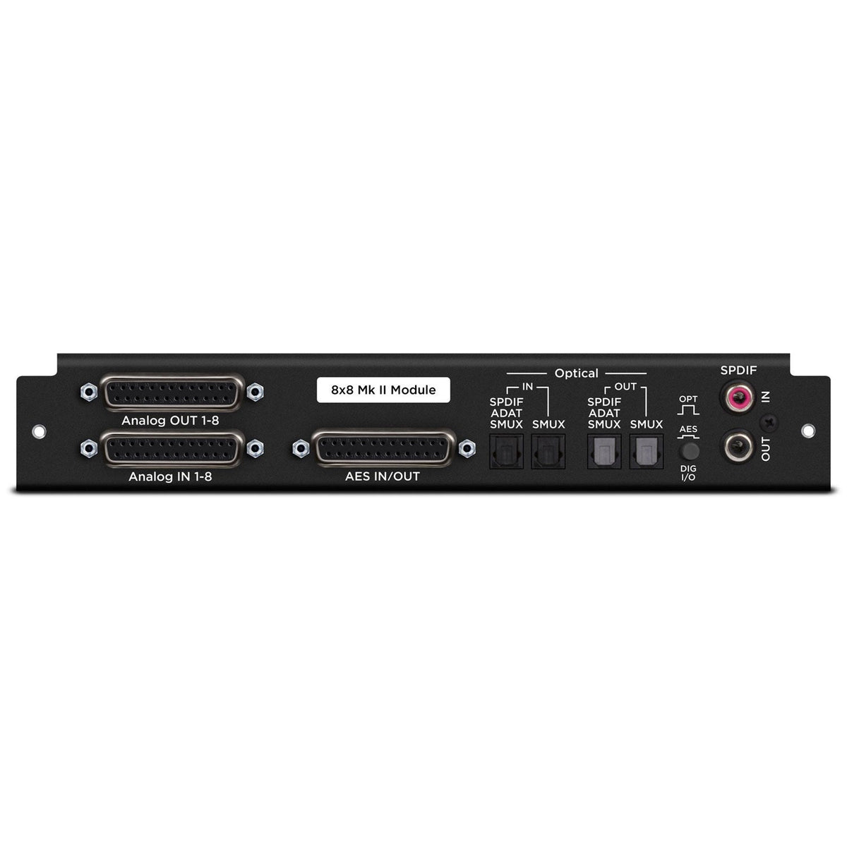 Apogee Symphony MK II 8x8 Analog I/O + 8x8 AES/Optical I/O Module