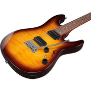 Ibanez AZ24S1F AZ Standard 6-String Electric Guitar - Violin Sunburst