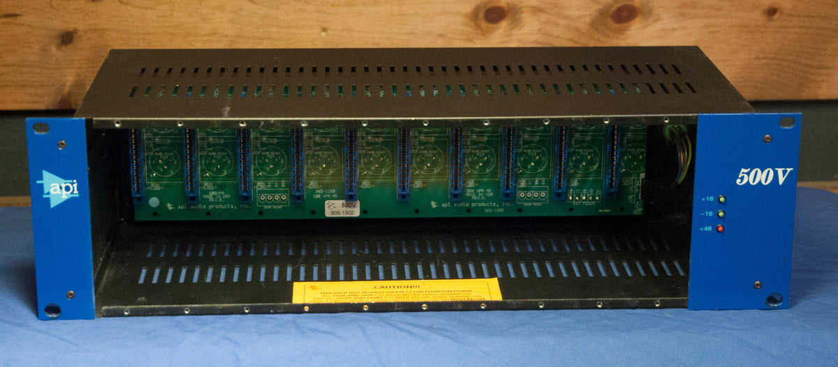 API 10 Slot 500-Series Rack w/ l200 Psu (C101680)