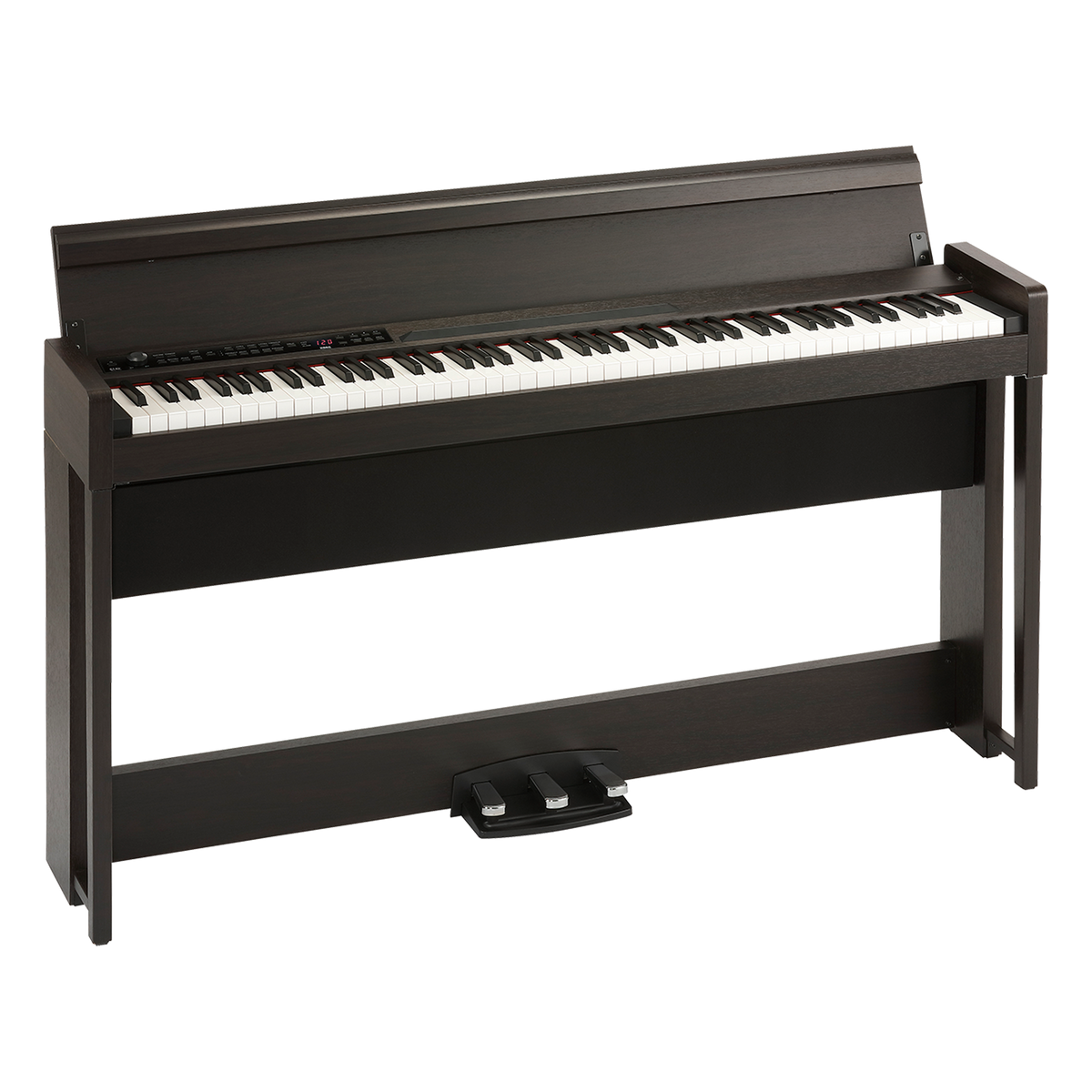 Korg C1 Air Digital Piano with Bluetooth - Rosewood Brown