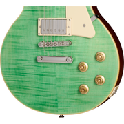Epiphone Les Paul Standard 50s Figured Electric Guitar - Sea Foam Green