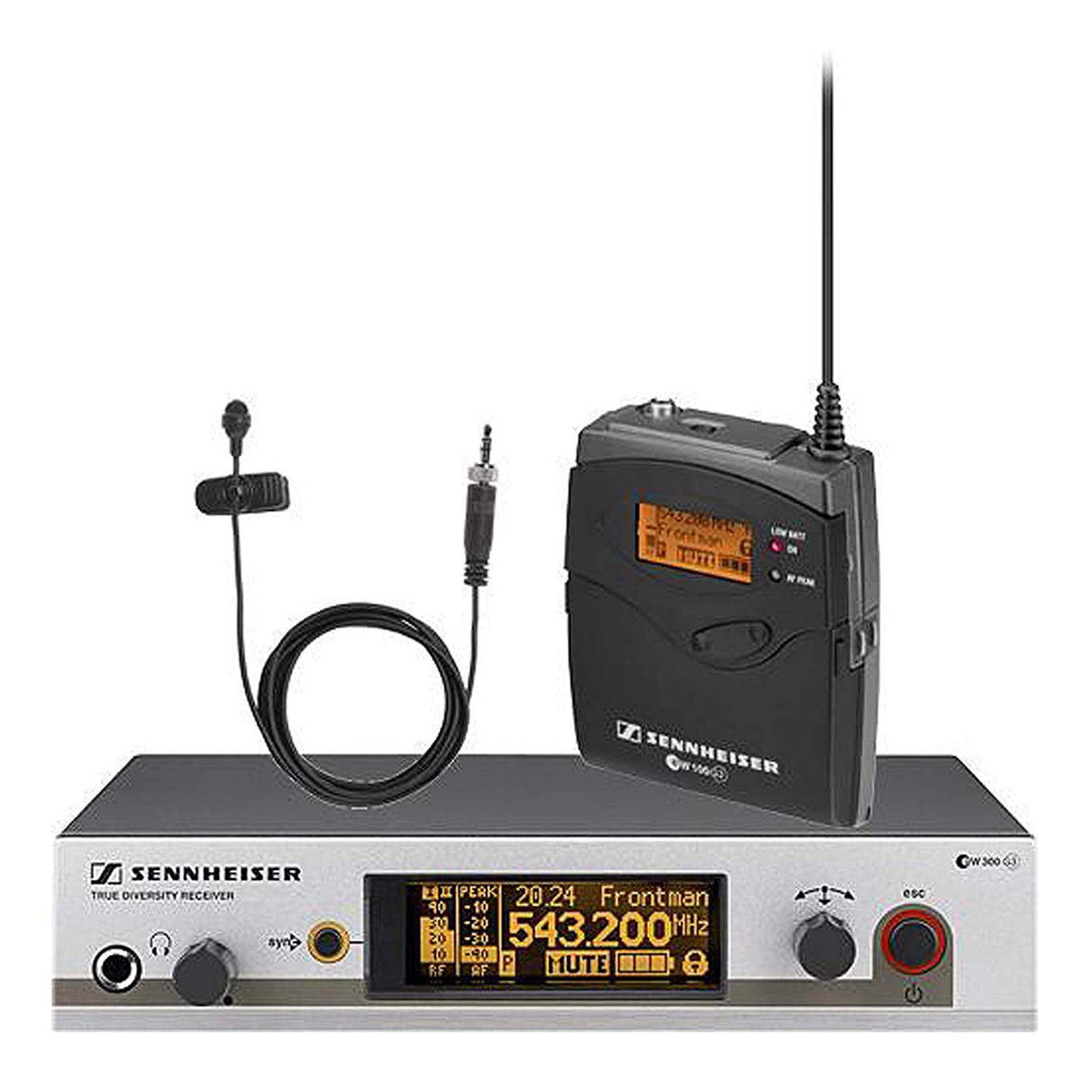 Sennheiser EW312 G3 Wireless Bodypack Mic System with ME2 Lavalier Mic (A1)