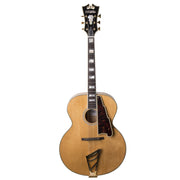 D'Angelico EX-63 Archtop Electric Guitar in Natural w/ Case (DAEX63NAT)