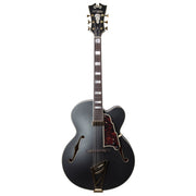 D'Angelico Excel EXL-1 Deluxe Semi-Hollow Electric Guitar In Matte Black (EXL1MMNGT)