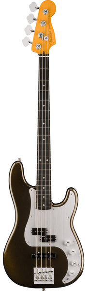 Fender American Ultra II Precision Bass - Texas Tea w/ Guitar Cleaning Kit