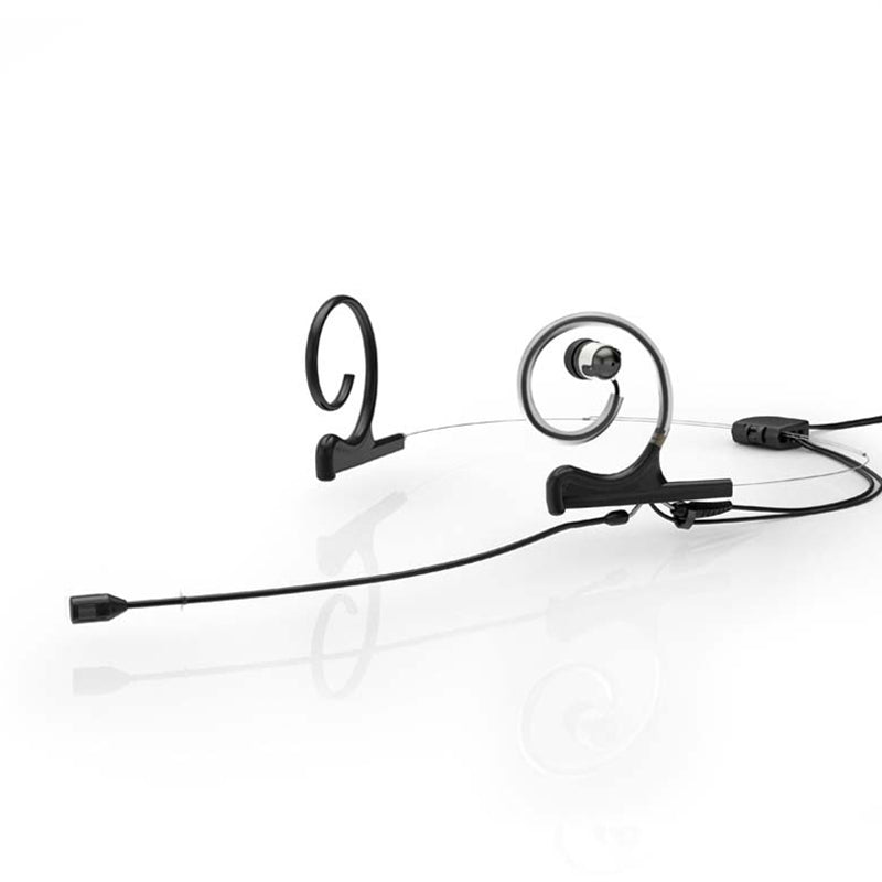 DPA d:fine™ 88 Capsule, Headset Mic., Dual Ear, Single In Ear 120mm Boom Interchangeable (Black)