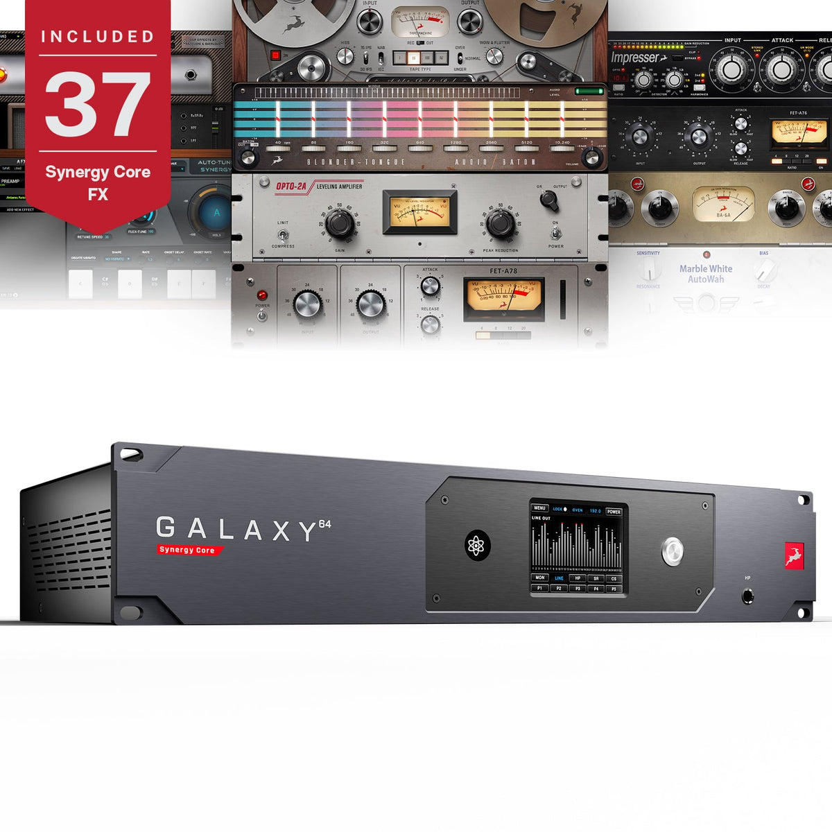 Antelope Audio Galaxy 64 Synergy Core DANTE, HDX, Thunderbolt Audio Interface