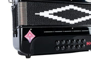 Hohner Hohnica Aces II 34-Button Accordion with 3 Registers - FBbEb w/ Gig Bag