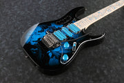 Ibanez JEM77P JEM Steve Vai Electric Guitar - Blue Floral Pattern w/ Gig Bag