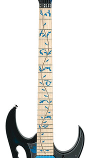 Ibanez JEM77P JEM Steve Vai Electric Guitar - Blue Floral Pattern w/ Gig Bag
