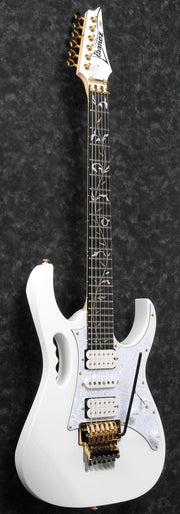 Ibanez JEM7VP JEM Steve Vai Signature Premium Electric Guitar - White