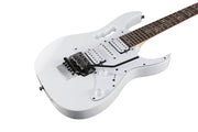 Ibanez JEMJR JEM Steve Vai Electric Guitar - White