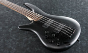 Ibanez SR300EBL SR Standard Bass Guitar, Left Handed - Weathered Black w/ Gig Bag