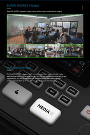 Sprolink NeoLIVE R5Pro 4K Live Streaming Switcher & Video Mixer