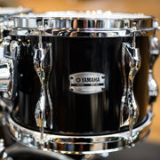 Yamaha RC2J40jJSOB Recording Custom Series 4 Piece Shell Kit In Solid Black (RC2J40JSOB)