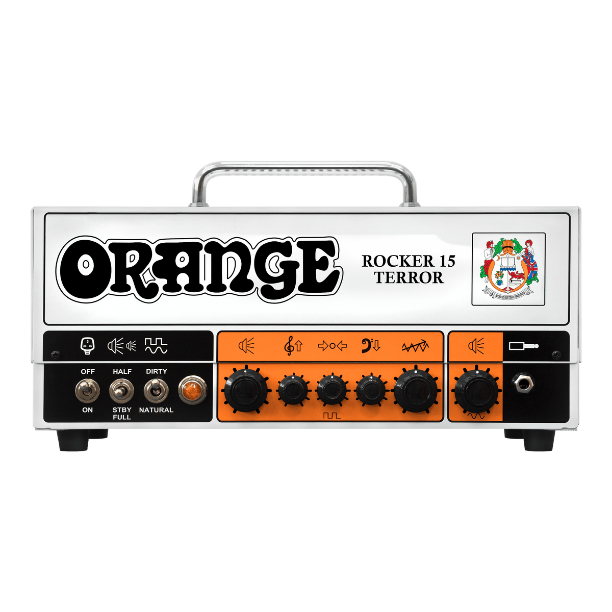 Orange Rocker 15 Terror 15/7/1/.5 Watt Class A Tube Guitar Head