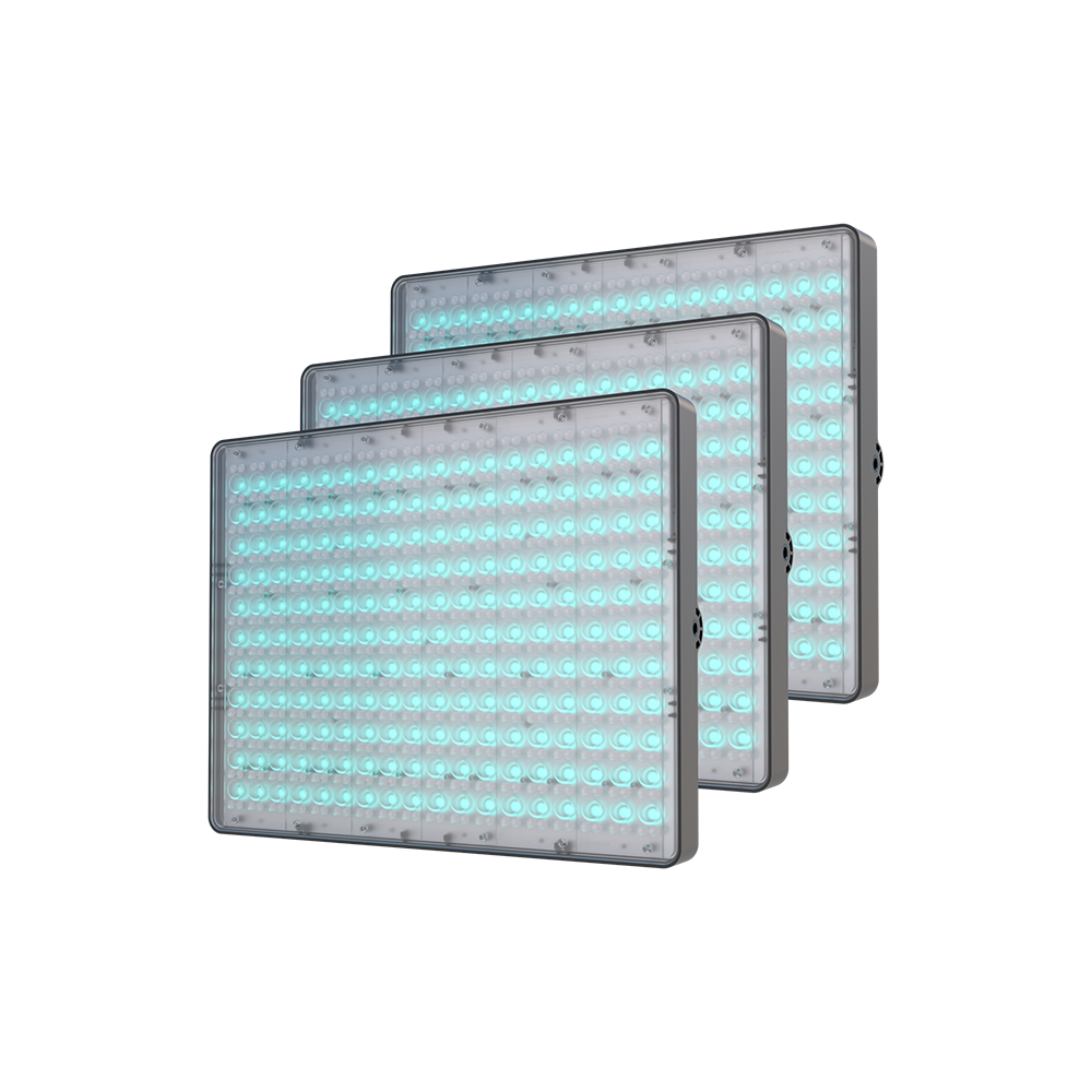 amaran P60c 3-Light Kit RGBWW Tunable LED Panel Production Kit