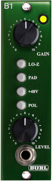 Burl Audio B1 500 Series Microphone Preamp / DI