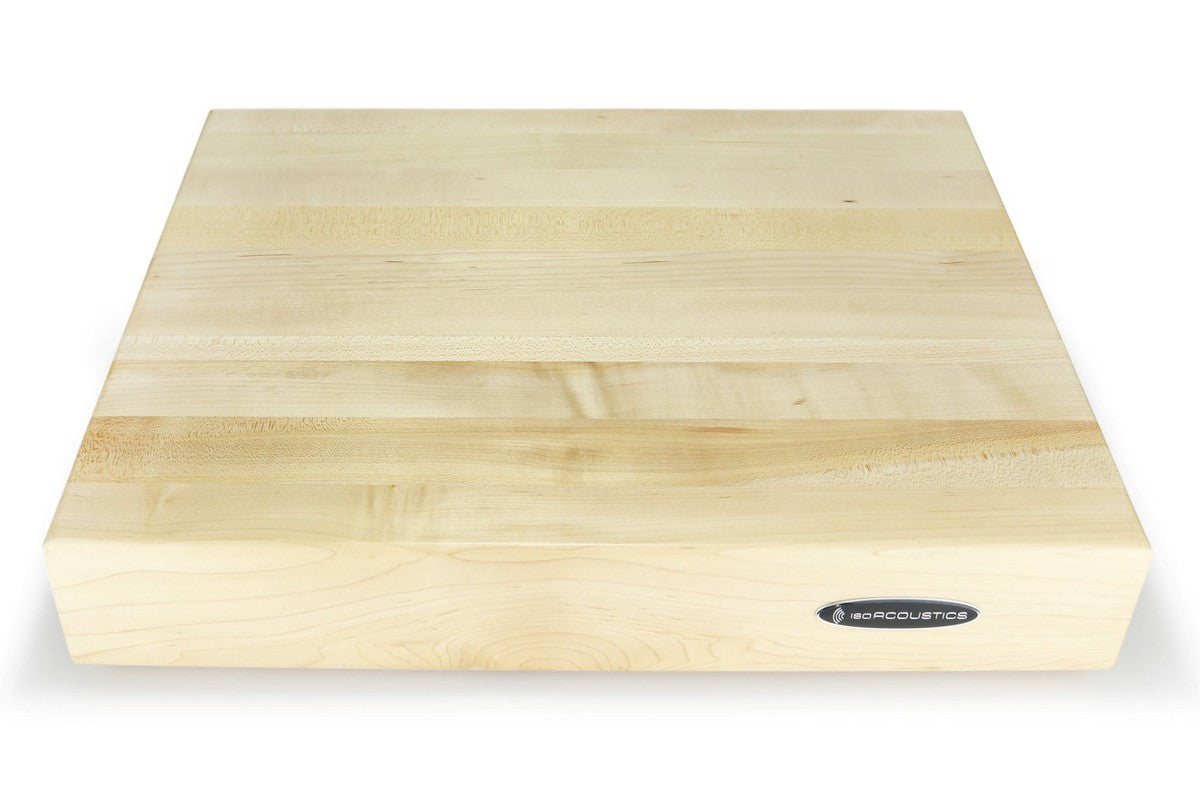 IsoAcoustics 1815M1 Maple Delos Turntable Isolation Butcher Block Series