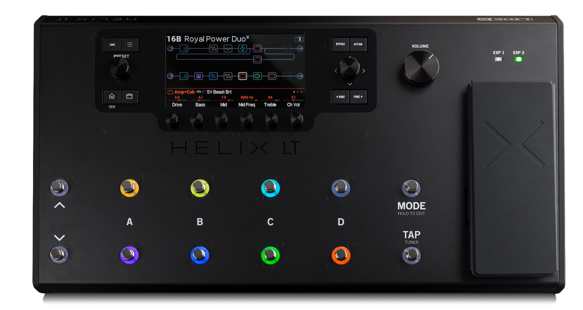 Line 6 Helix LT Multi Effects Guitar Processor