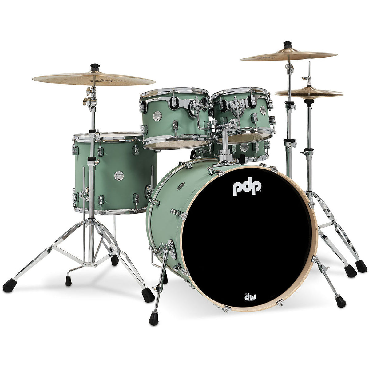 Pacific Drums & Percussion Concept Maple 5-Piece Shell Pack - Satin Seafoam
