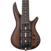 Ibanez SR1356BDUF SR Premium 6-String Electric Bass, Dual Mocha Burst Flat w/Bag