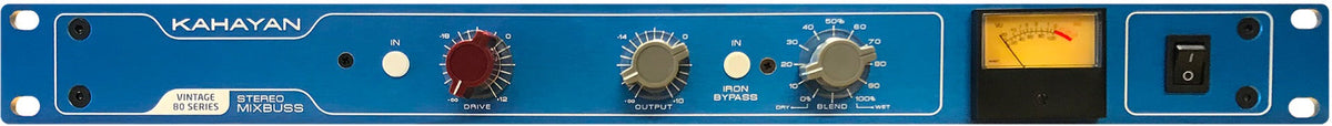 Kahayan Vintage 80 Series Stereo Mix Buss Processor