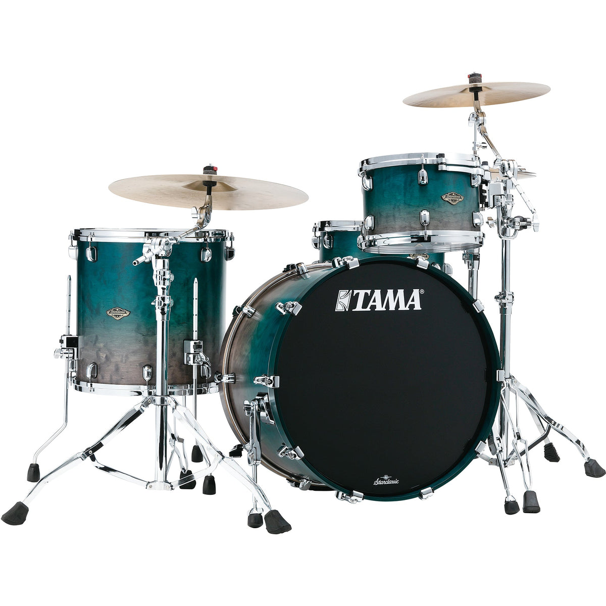 Tama Starclassic Walnut/Birch 3-Piece Shell Pack - Satin Sapphire Fade