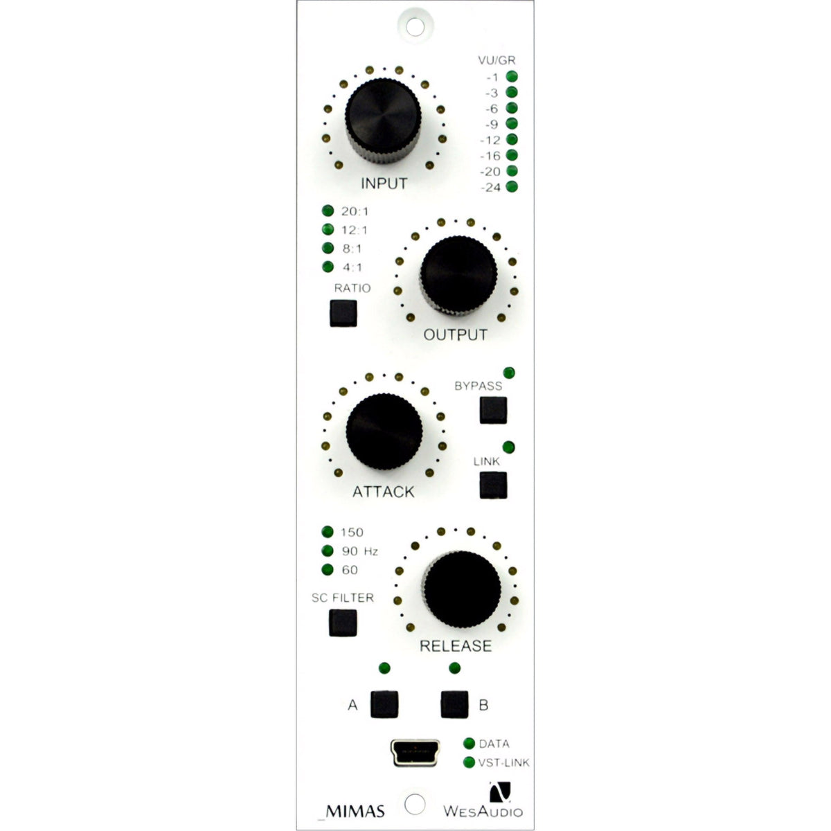 WesAudio MIMAS Analog 500-Series FET Compressor